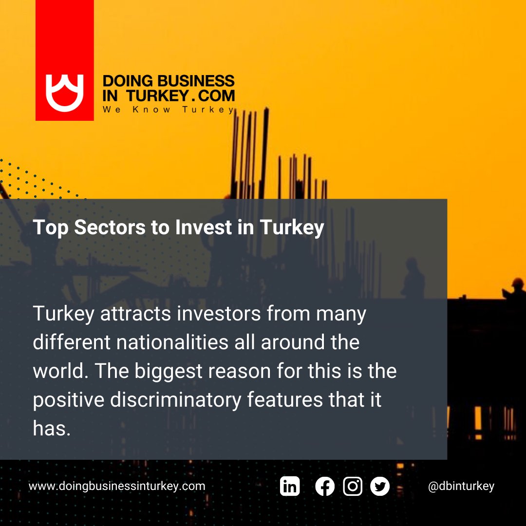dbinturkey's tweet photo. Top Sectors to Invest in Turkey

https://t.co/0W2uNXtvRN

#doingbusinessinturkey #dbinturkey #dbit #turkey #company #registration #business #investment #entrepreneurship #economy #turkisheconomy https://t.co/y6CfPH9O3z