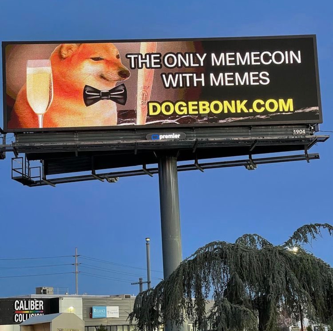 Another community funded billboard has gone live. This time Atlantic City, New Jersey. Stay tuned for more 👀

#DogeBonk $DOBO #BonkSquad #BSCGems