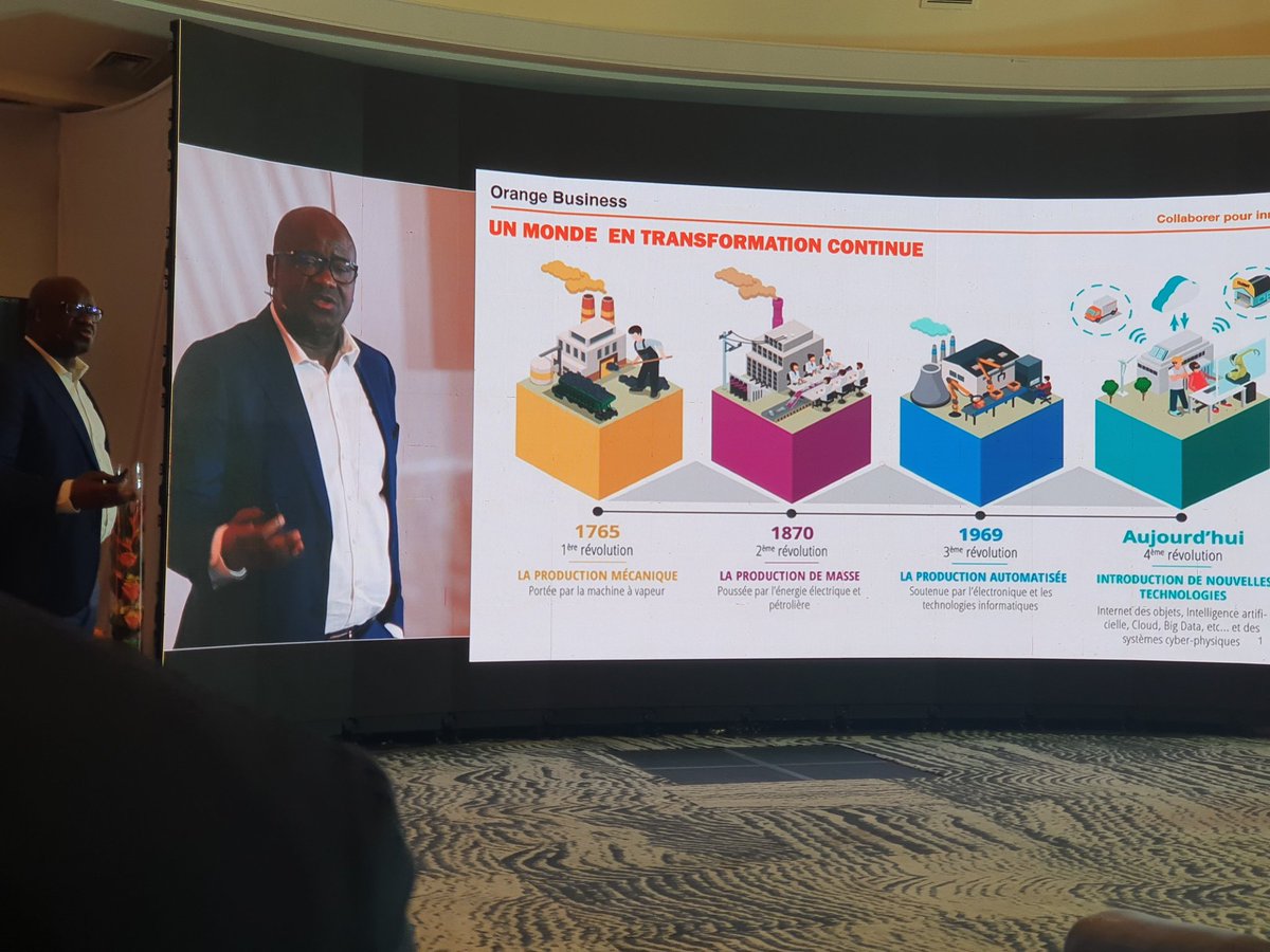 Un monde en transformation continue 
#orangebusinesslive