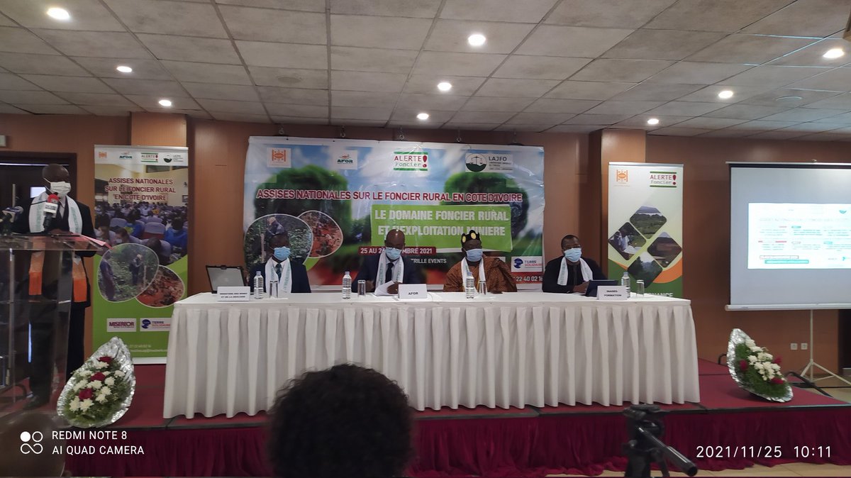 InadesFormation's tweet photo. #ANFR21 Les Assises Nationales sur le foncier rural - cérémonie d'ouverture https://t.co/6ZYVCDXguu
