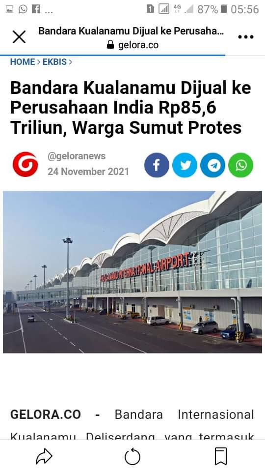 Halo..
-. Angkasa pura bangkrut
-. Garuda bangkrut
-. BUMN karya bangkrut
-. Tol dijual
-. TKA cina merajalela
-. Pertamina rugi
-. MenBUMN ngurus toilet
-. Mentan ngurus covid
-. Menhan ngurus singkong
-. KKB dibilang sodara
Masih percaya negara baik baik saja ????