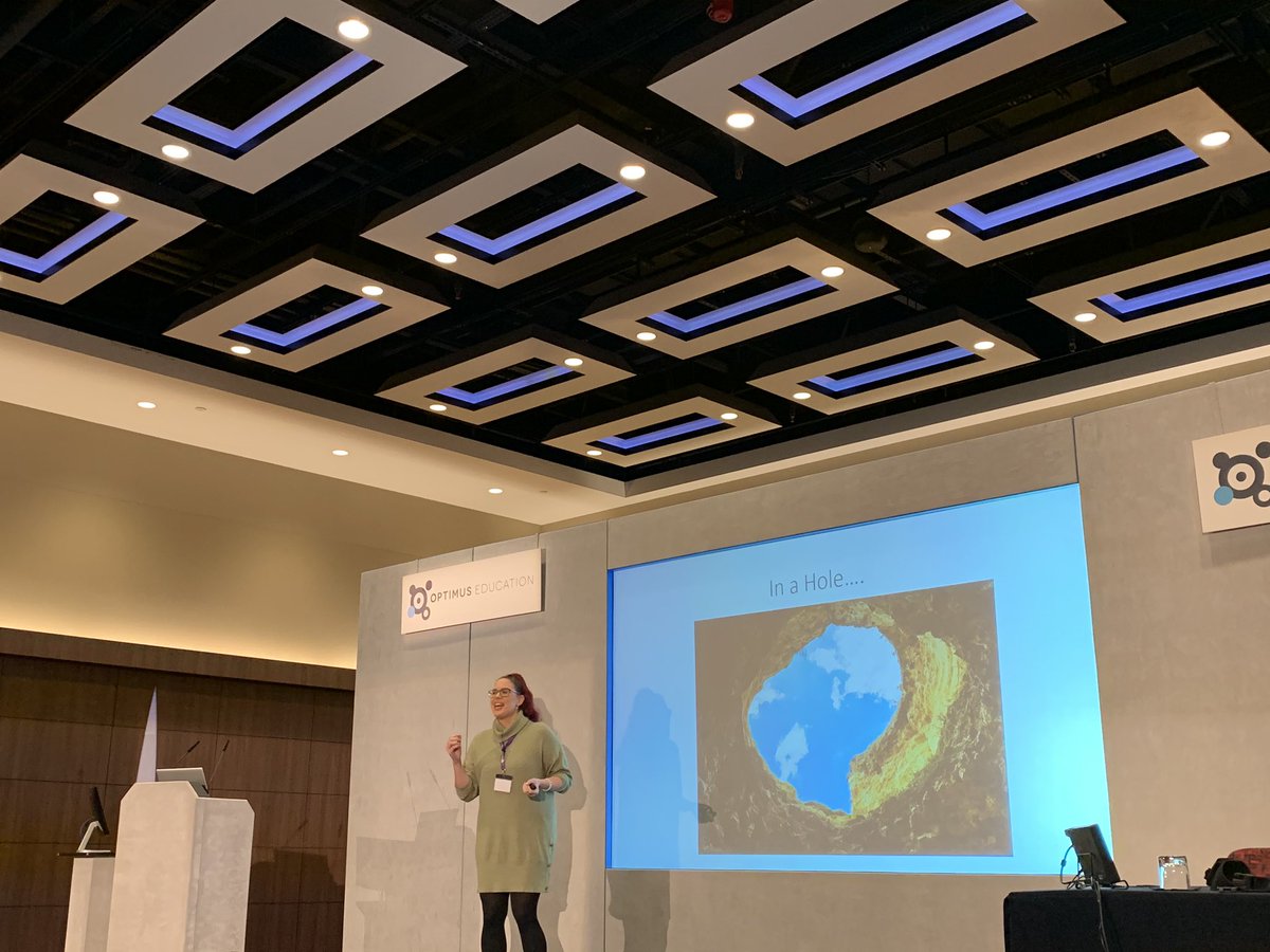 mindworkmatters's tweet photo. The inspiring @_NatashaDevon sharing why it’s important not to jump down the hole with people who may be experiencing challenge. Support is more effective when we function from a well space to help others #SelfCareMatters #oeMH @OptimusEd https://t.co/0VbCi027Ld