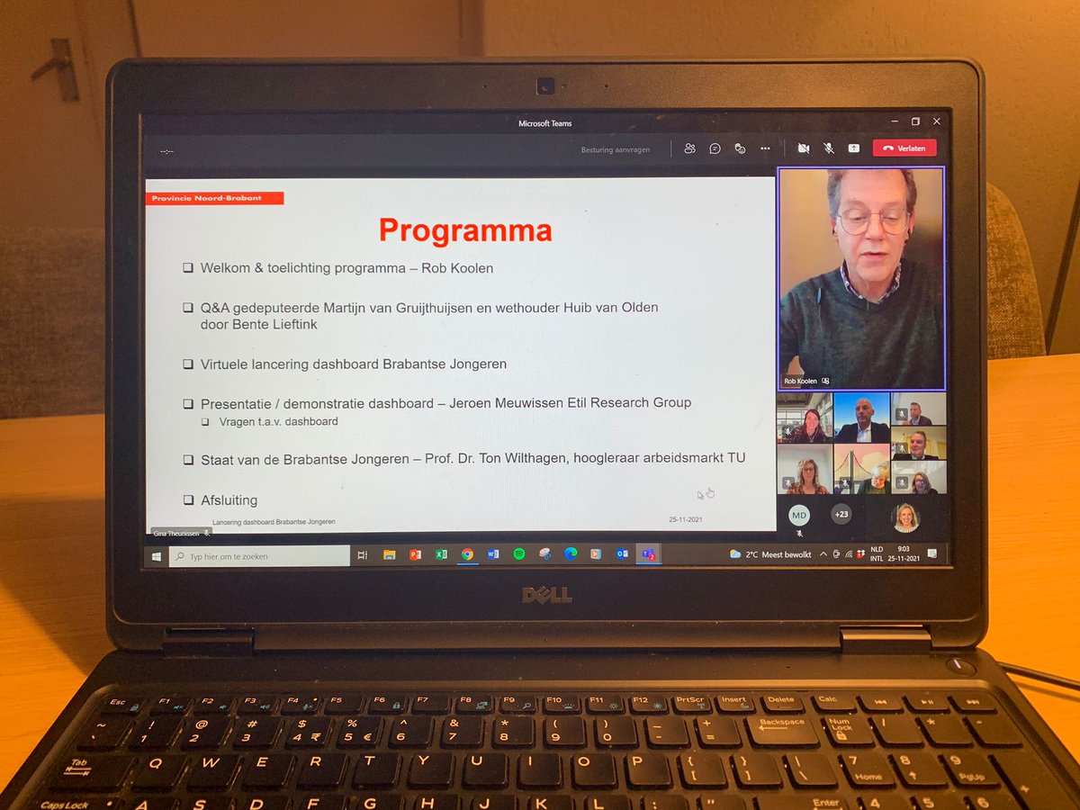 Vanochtend is het Dashboard Brabantse jongeren  gelanceerd. Dit innovatieve arbeidsmarktplatform geeft inzicht in arbeidsmarkt en onderwijs. 
#jongeren #talent #Brabant <a href="/volgmartijn/">Martijn van Gruijthuijsen</a> 
arbeidsmarktinzicht.nl