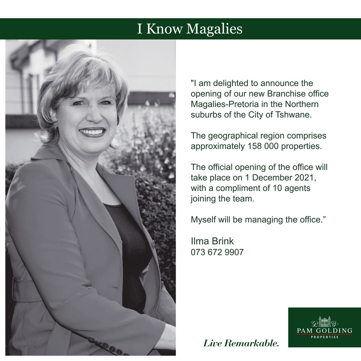 PamGoldingPta's tweet photo. #FeaturedAgent

Testimonial:
“Jy is baie goed en doen baie moeite. Baie baie dankie ”

“Please accept my compliments on your professional and efficient handling of the sale process to date. ”

https://t.co/gKnflfgUCO

#LiveRemarkable #pamgoldingproperties https://t.co/rsPttorPYU