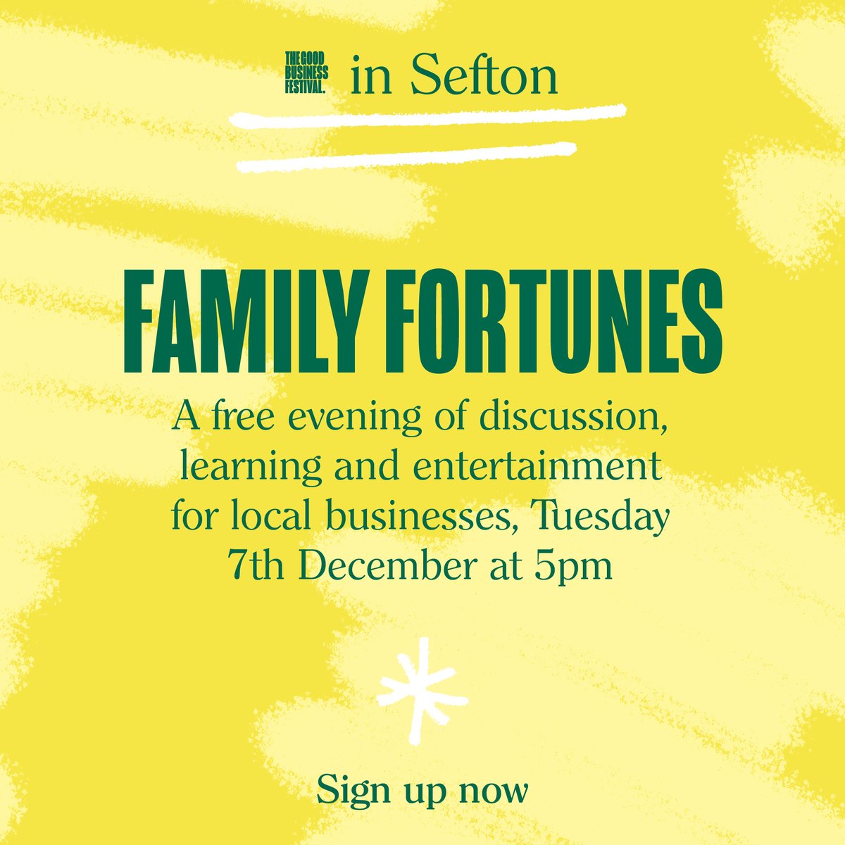The Good Business Festival (@goodbizfest) on Twitter photo Join us for our next event 'Family Fortunes' at Southport Market on 7 December at 5pm.
Partnering with <a href="/InvestSefton/">InvestSefton</a> it feature's sessions with local entrepreneurs, leaders and family business owners.
Get your ticket now 👇eventbrite.co.uk/e/the-good-bus… Join us for our next event 'Family Fortunes' at Southport Market on 7 December at 5pm.
Partnering with <a href="/InvestSefton/">InvestSefton</a> it feature's sessions with local entrepreneurs, leaders and family business owners.
Get your ticket now 👇eventbrite.co.uk/e/the-good-bus…