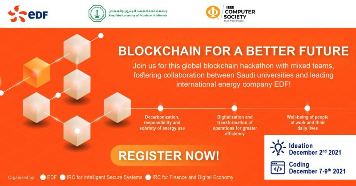 Join us in the global blockchain Hackathon.