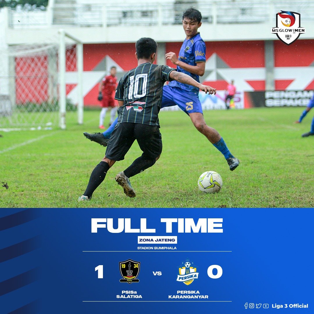 <a href="/psisafcofficial/">PSISa</a> berhasil menang tipis atas Persika Karanganyar dengan skor 1-0

#liga3indonesia #liga3jawa #liga3jateng