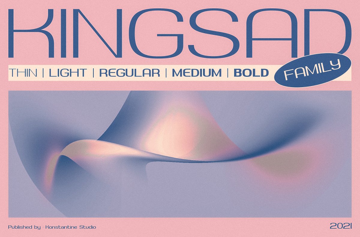 konsstudio's tweet photo. Kingsad - Display Family Sans Serif Fonts
https://t.co/qGFTFfhWKW

#font #fonts #typeface #typefacedesign #graphicdesign #visualarts #logodesign #branding  #Creative #digitalasset #download #typography https://t.co/3Xw6qUUY0M
