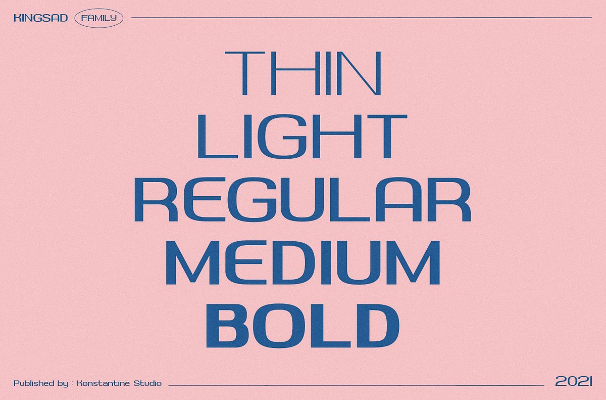 konsstudio's tweet photo. Kingsad - Display Family Sans Serif Fonts
https://t.co/qGFTFfhWKW

#font #fonts #typeface #typefacedesign #graphicdesign #visualarts #logodesign #branding  #Creative #digitalasset #download #typography https://t.co/3Xw6qUUY0M