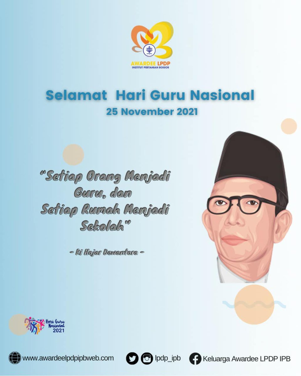 Awardee LPDP IPB tweet media
