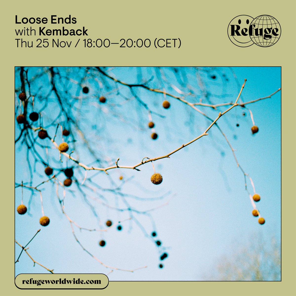kembacksound's tweet photo. Loose Ends back on the radio this fine evening!
(from 5pm in the UK)
https://t.co/7u2fbxBCo6 @RefugeWorldwide #RefugeWorldwide
Vibes 💛💛💛 https://t.co/EZW8iGdQ26