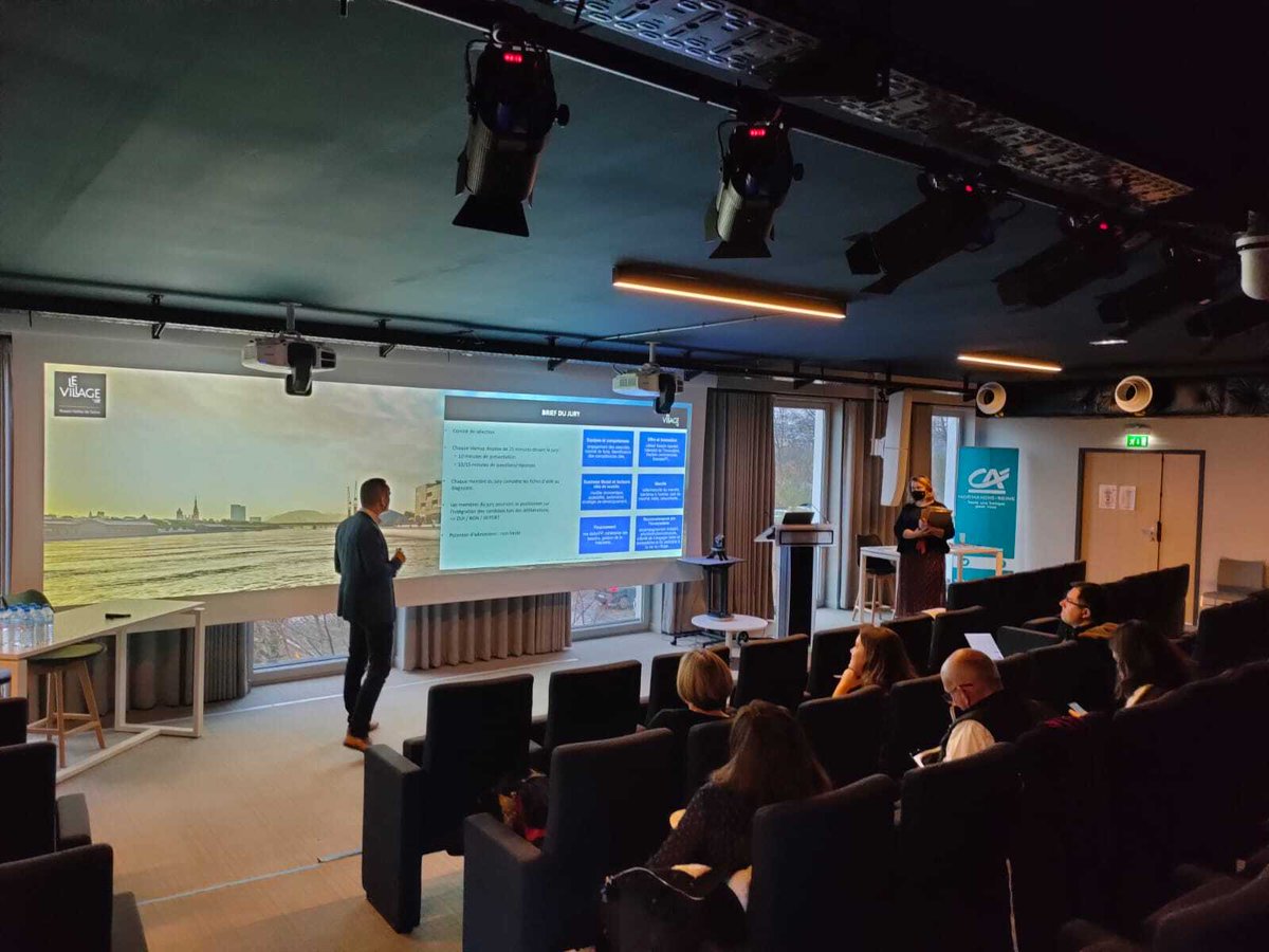 VillageCA_Rouen's tweet photo. 🤫 Comité de sélection #startup en cours avec le jury des #Ambassadeurs du Village : @GroupePGS, @NatUp_groupe, #NFactory, @CANSeine, #GroupeOdyssée, #GroupeLhotellier, @dalkia https://t.co/6Xynbj3owY