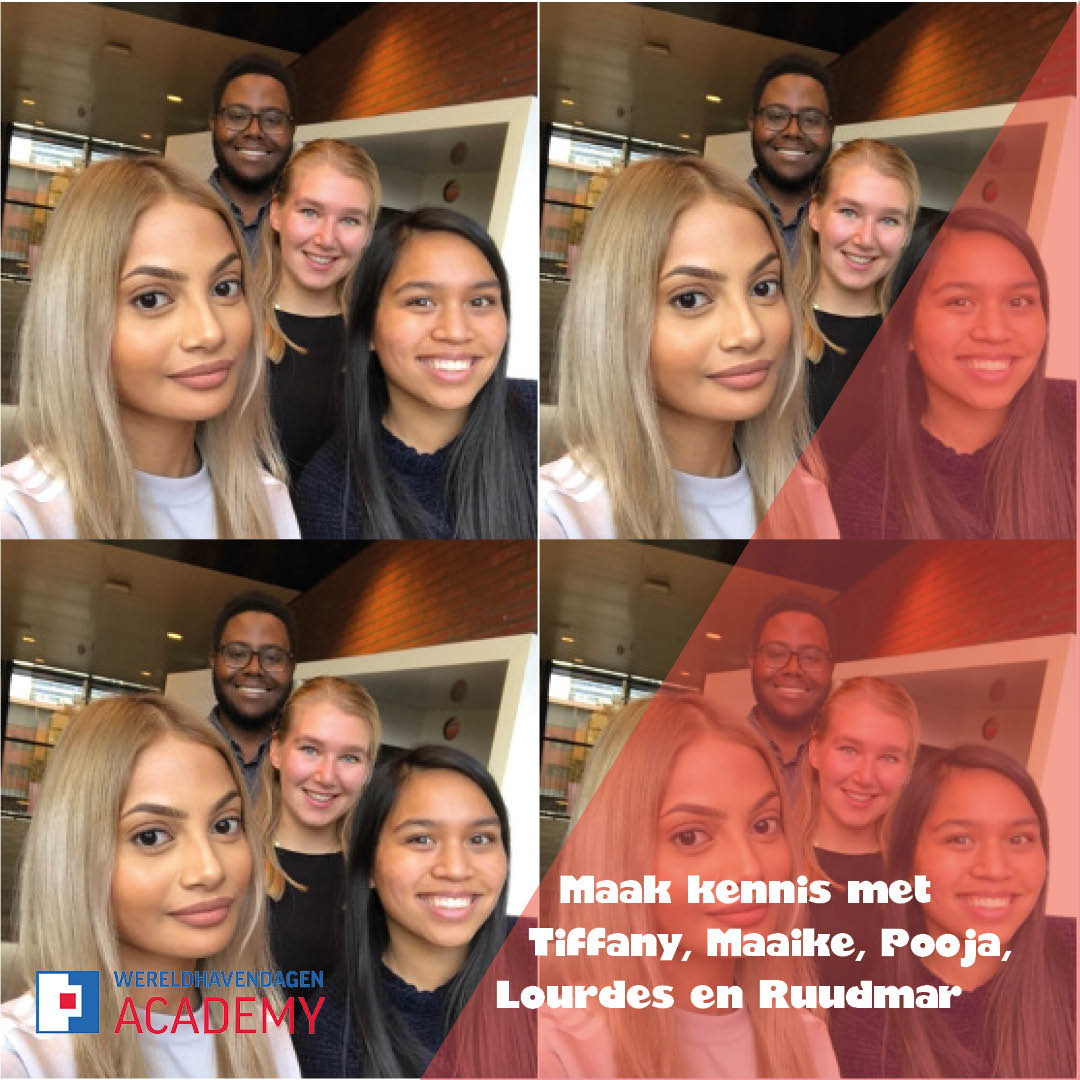 Maak kennis met team The Unsinkables, bestaand uit: Tiffany, Maaike, Pooja, Lourdes en Ruudmar. 

The Unsinkables zullen een concept bedenken om meer zichtbaarheid te creëren in de binnenstad tijdens de <a href="/Wereldhavendgn/">Wereldhavendagen Rotterdam</a>