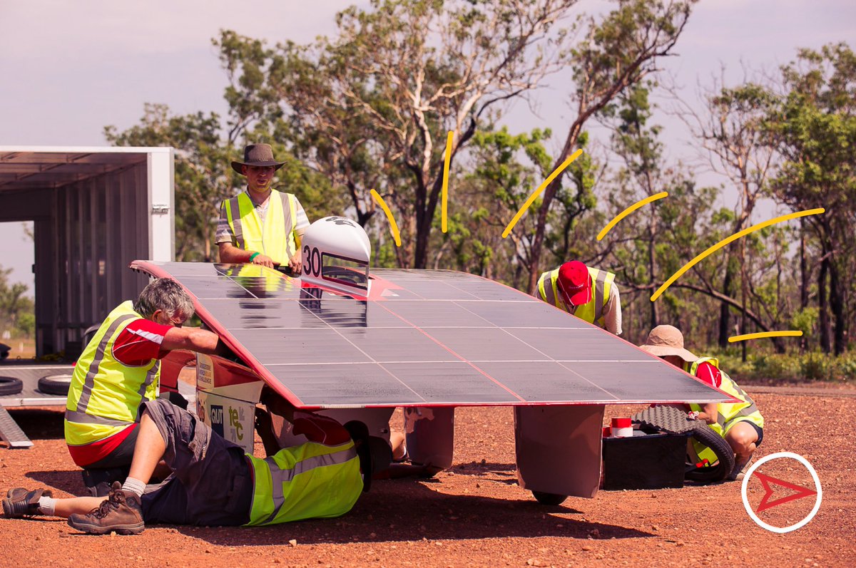 teamarrowracing's tweet photo. The solar team has been researching new techniques & materials to optimise the encapsulation of our solar panel for the new car. It must have gone well because we are now ready to start on the final array!
While we wait, here’s a flashback to the #Arrow1 solar array in 2013. https://t.co/ynnyHZP7OZ