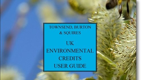 Townsend_TCS's tweet photo. JUST PUBLISHED - THE UK ENVIRONMENTAL CREDIT USER GUIDE
Our new book explains the policy background of these tradeable credits, the risks and rewards, along with how they are created/acquired and who might buy them.

https://t.co/a1cVglMFgO https://t.co/A7oKbZvLPv