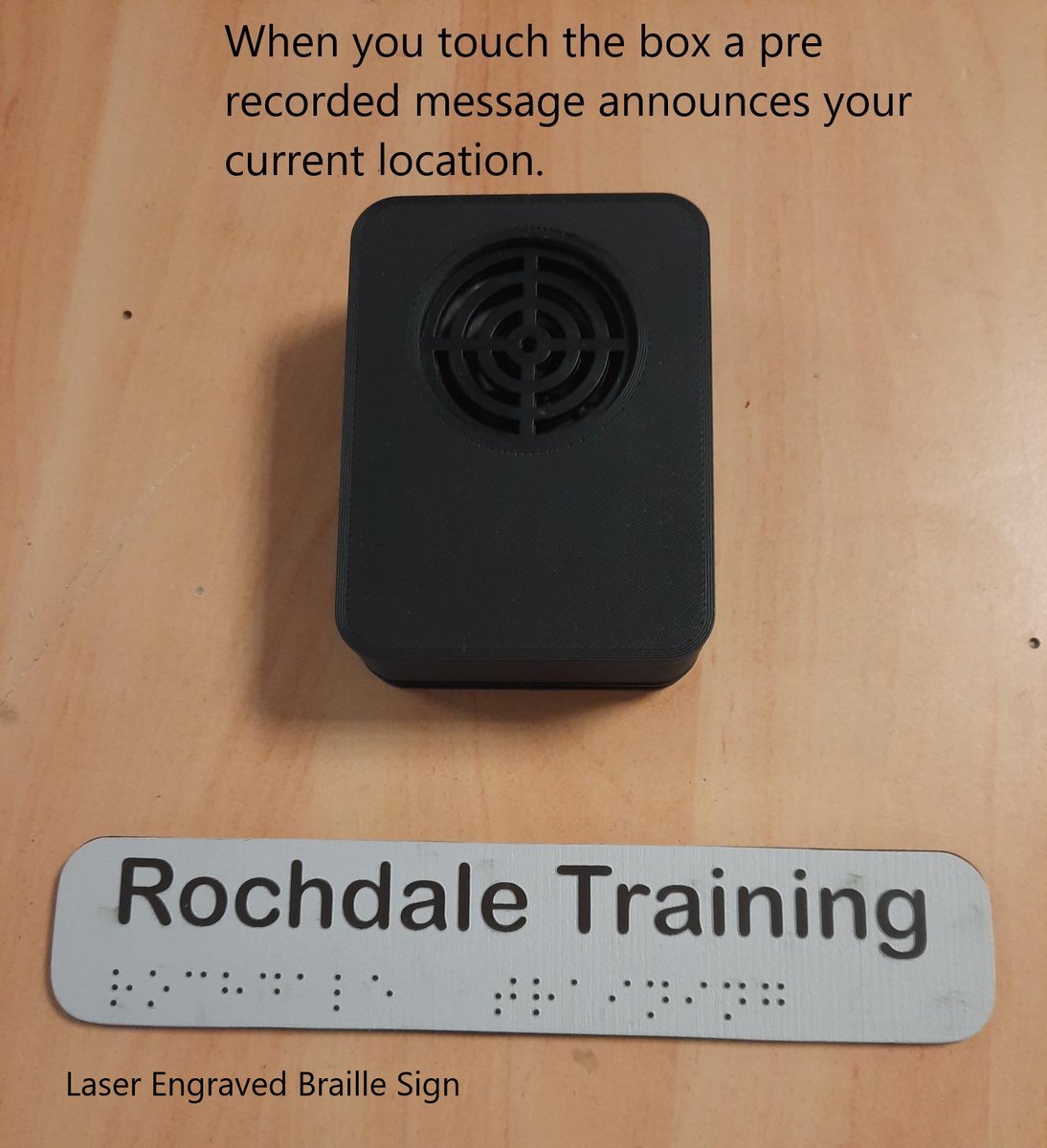 #GoodNews Thursday - Project Blind 
One of our #Apprentices from Dunphy Combustion is working on a project to make adjustments at RTA to facilitate a blind learner who will hopefully be starting in the New Year. See some of the good work that Alisha has done below!