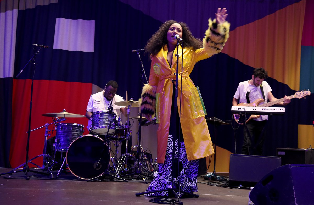 Kyra performing at Southbank Centre in 2019