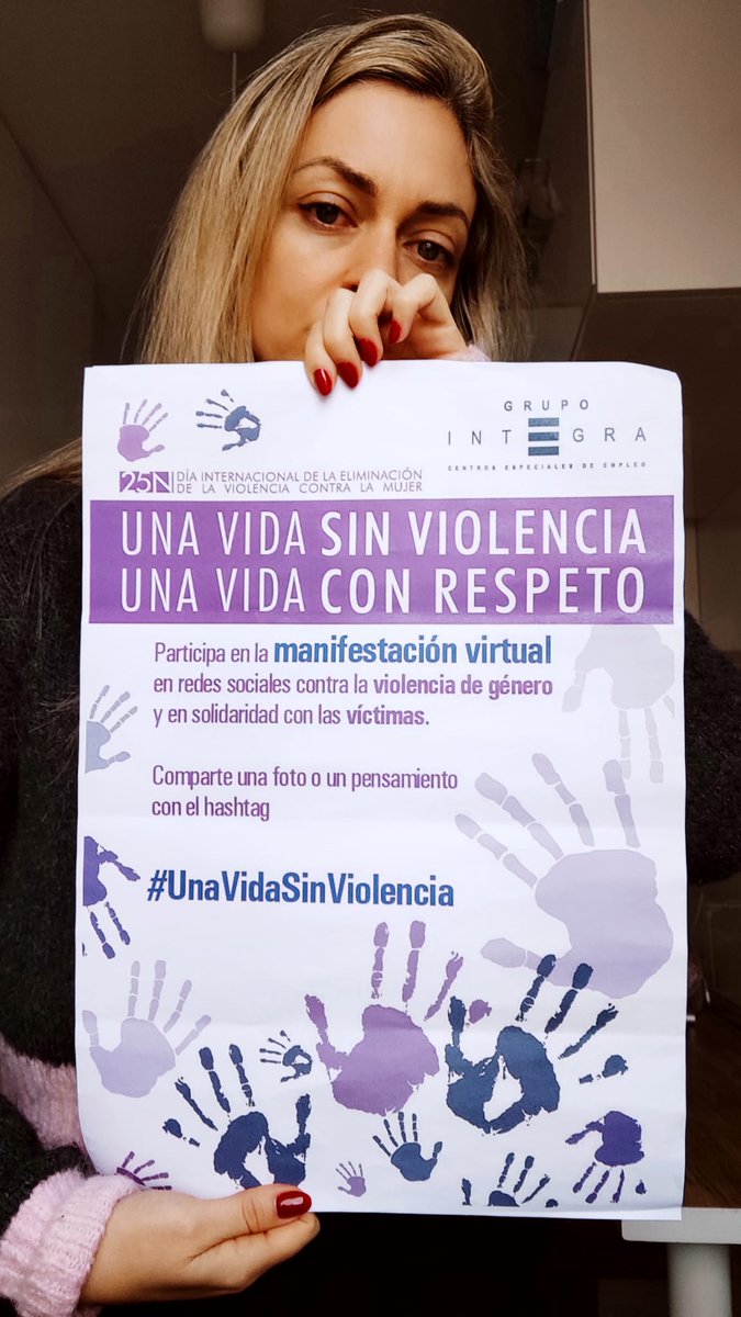 bvaldesburton's tweet photo. #unavidasinviolencia @Integracee https://t.co/b9CG0CaxcA