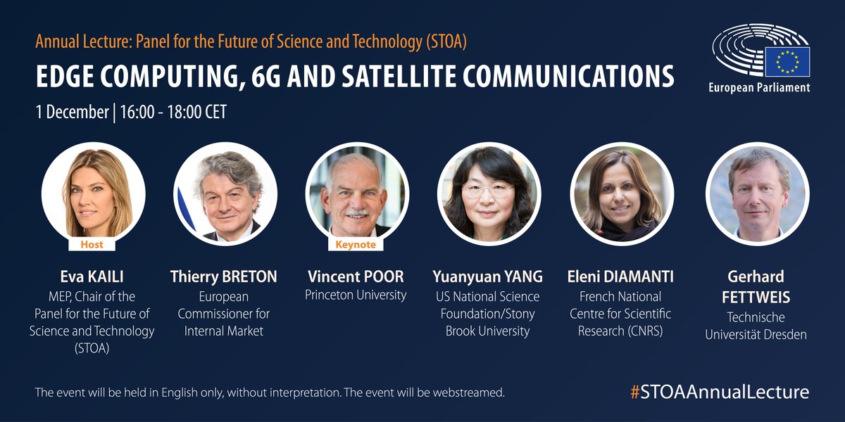 ❗ 500bn connected devices by 2025
❗ 100 smart objects per person
As Europe advances on critical tech, #AI &amp; dramatic new solutions will have huge impact on our lives
Curious? Register now for #STOAAnnualLecture
europarl.europa.eu/stoa/en/events…
<a href="/EP_ScienceTech/">STOA Panel</a> <a href="/EvaKaili/">Eva Kaili 🇬🇷🇮🇹</a> @MEP_Ehler <a href="/ijabs/">Ivars Ijabs</a>