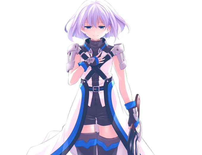 16巻のカバーのエル君ですが、表情を2パターン描いており、最終的に目を閉じた方を採用しました。でも目を開けている方も捨て難かったので、折り返し部分にちゃっかり収録してあります #ナイツマ 