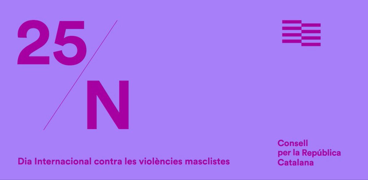 ✊🏻La República catalana servirà per tenir millors eines i mecanismes per lluitar contra totes les formes de violència contra les dones. 

#25N 
#RepúblicaFeminista