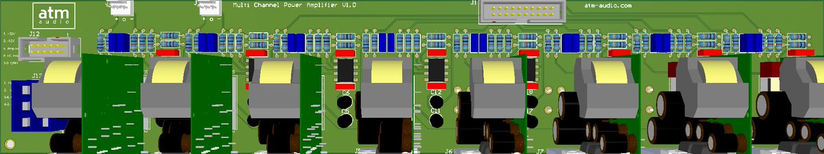 atm_audio's tweet image. En construcción. Amplificador multicanal para Dolby Atmos. 8 canales de 250W en clase D
#hypex #purifi #audio #music #ncore #nc500 #stereo 
#highendsystems #highendamplifier #highendsound #highendaudio #highend #amplifier #audiophile #audiophiledreams #hifiamplifier #hifi