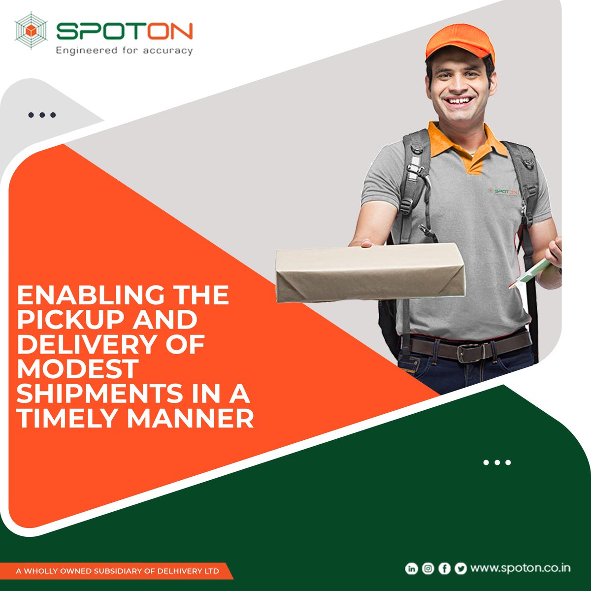 spoton_India's tweet photo. Ensuring that you have a delivery partner for all of your logistics needs, even for small-scale shipments.

Visit us @www.spoton.co.in

#spotonlogistics #LeadersInLogistics #Spotretail #supplychainmanagement https://t.co/T6mclYGw6c