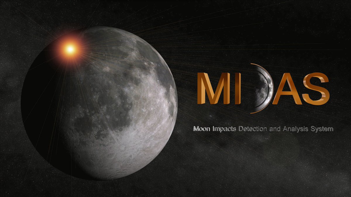 jmmadiedo's tweet image. ¡Notición para los proyectos MIDAS y SMART! Hemos firmado un contrato para trabajar con la Agencia Espacial Europea (ESA) en la detección de impactos de rocas contra la Luna 🤩🍾🥂
¡Es el segundo contrato que tenemos con esta Agencia Espacial!