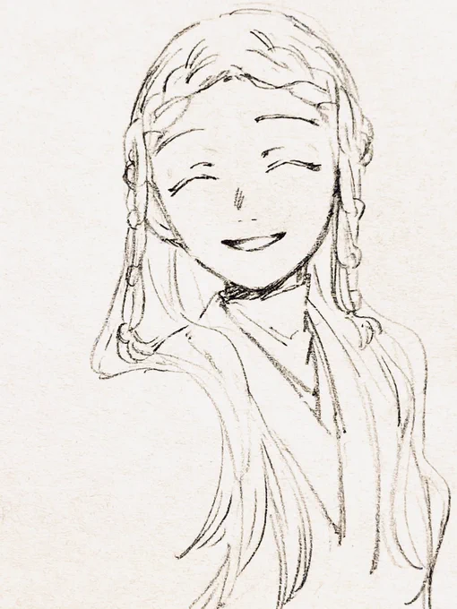 #いい笑顔の日
アナログ落書きから 