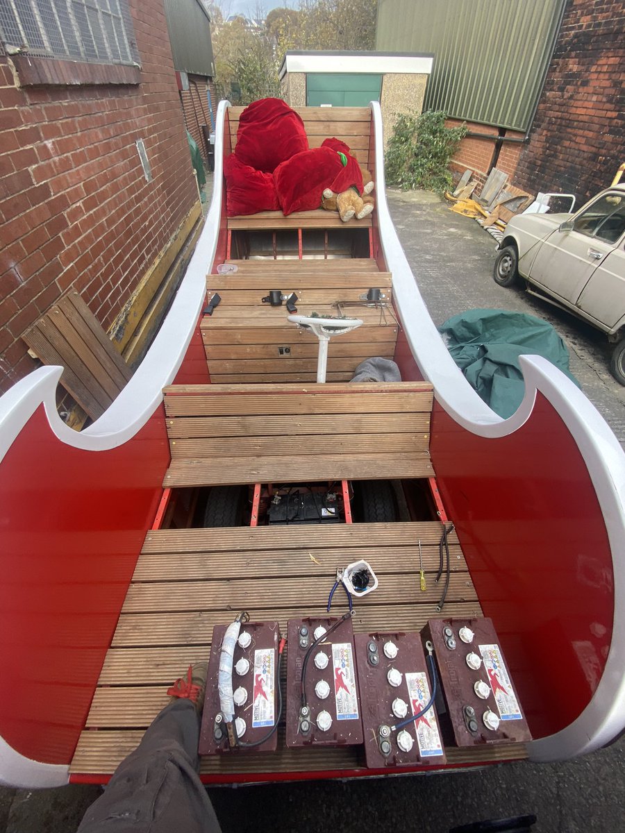 Today I have been mostly taking batteries out of a pirate ship and putting them in a sleigh.
#BeginningToLookALotLikeXmas
