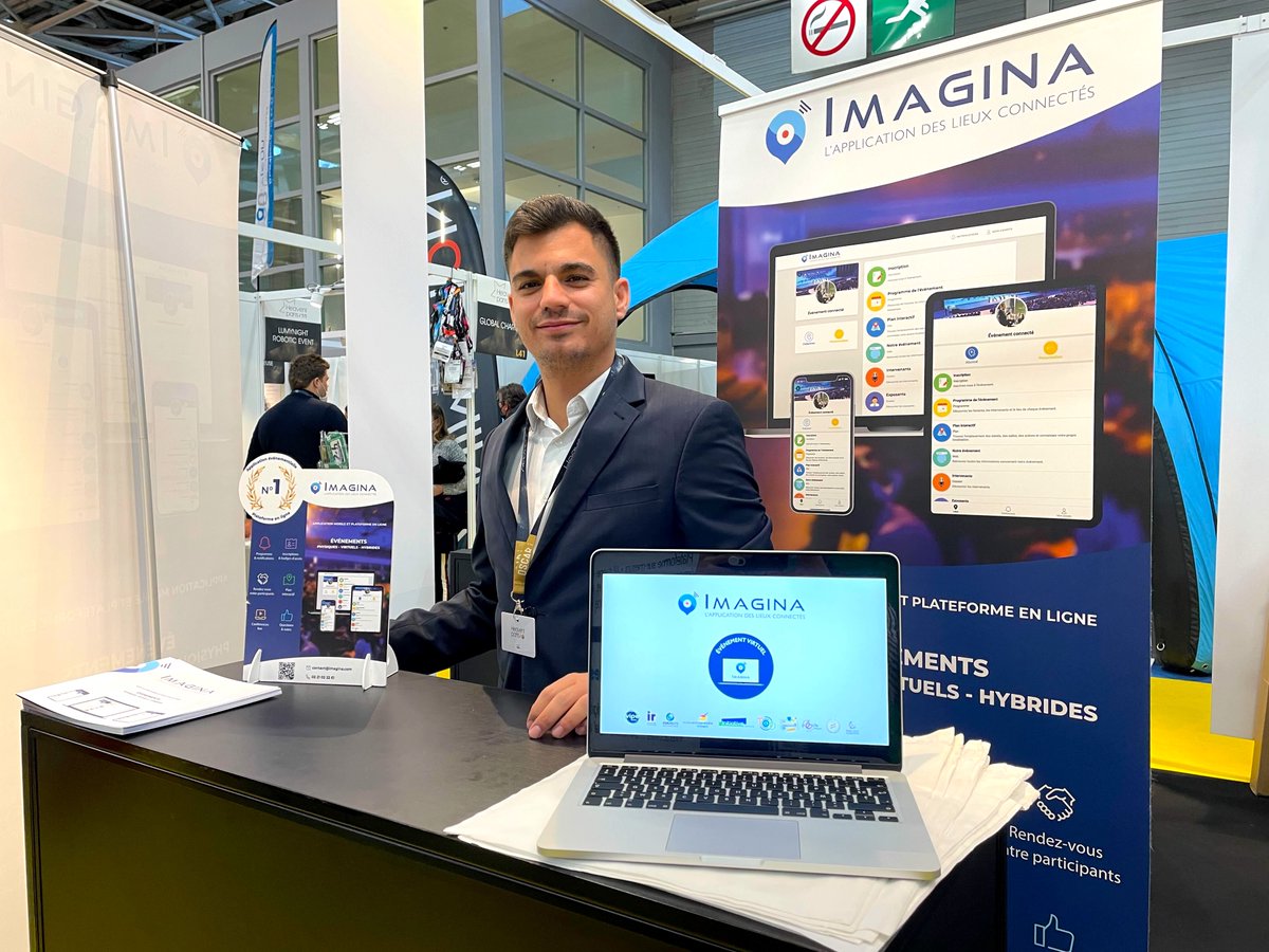 ✨​ La team <a href="/ImaginaOfficiel/">Imagina</a>  vous attend pour le 3ème et dernier jour du salon <a href="/heaventparis/">Heavent Paris</a>  afin de découvrir notre stand et nos innovations : L40-M39-10 Pavillon 4.

Venez vite nous rencontrer 👋

#HeaventParis #eventprofs #événementiel