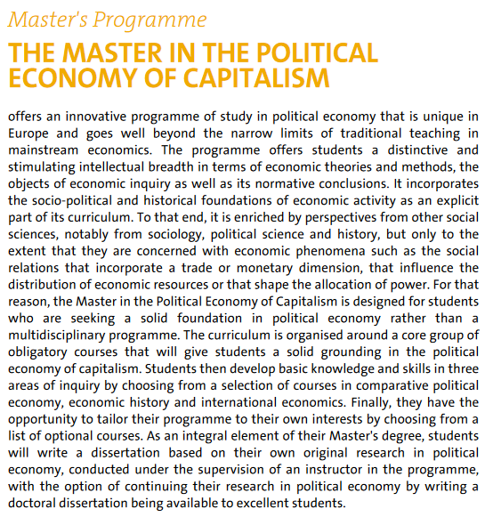 DEHES_UNIGE's tweet photo. Today is the masters Day of the University of Geneva @unige_en! https://t.co/CizRcnjXua 

A nice opportunity to present the programmes offered at the DEHES, including the Master in the Political Economy of Capitalism. More information: https://t.co/bRLUlRbsTg https://t.co/Me1RadkfSV