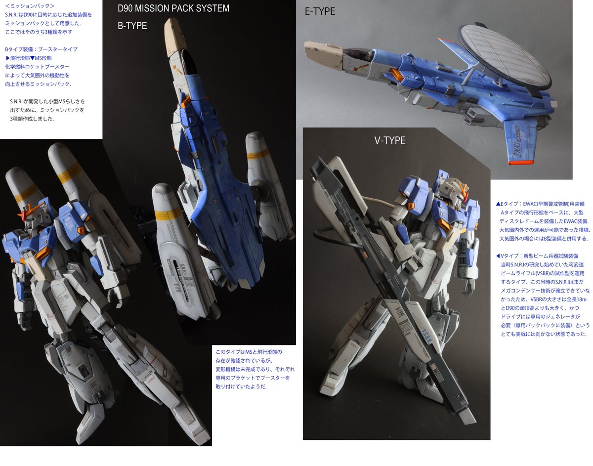 thedatleas's tweet photo. こちらにも追加画像を上げておきます。
変形機構のカラー画像と、SNRIらしくミッションパックです。 https://t.co/i4fBtCdJlb