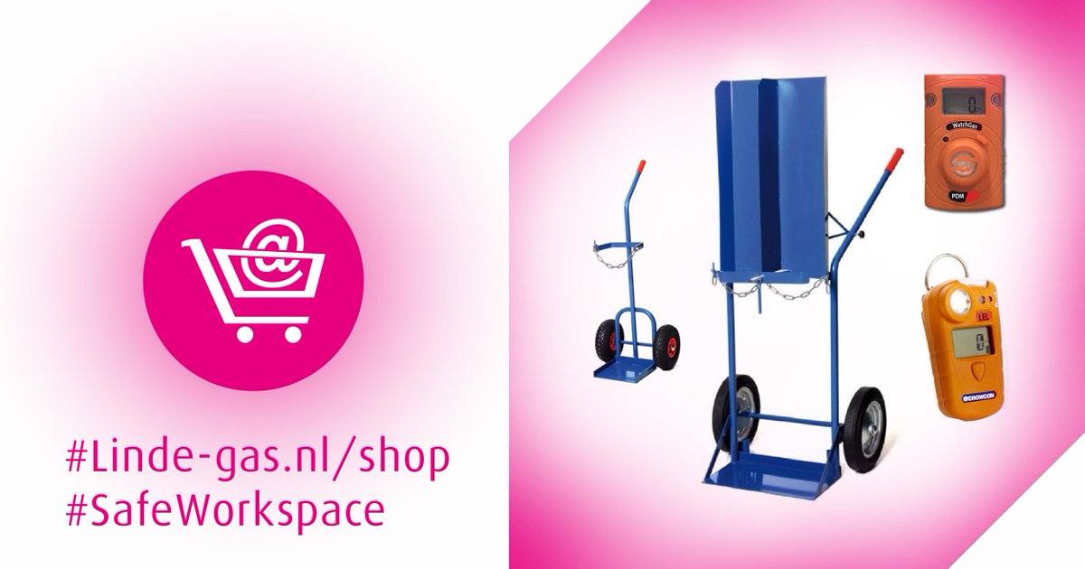Wist u dat een nóg veiligere werkplek snel en eenvoudig online te realiseren is via linde-gas.nl/shop? U vindt hier naast gassen ook PBM's, gasdetectie en cilindersteekwagens. 
Bekijk ons hardware assortiment in de webshop: 
fal.cn/3k7Uw