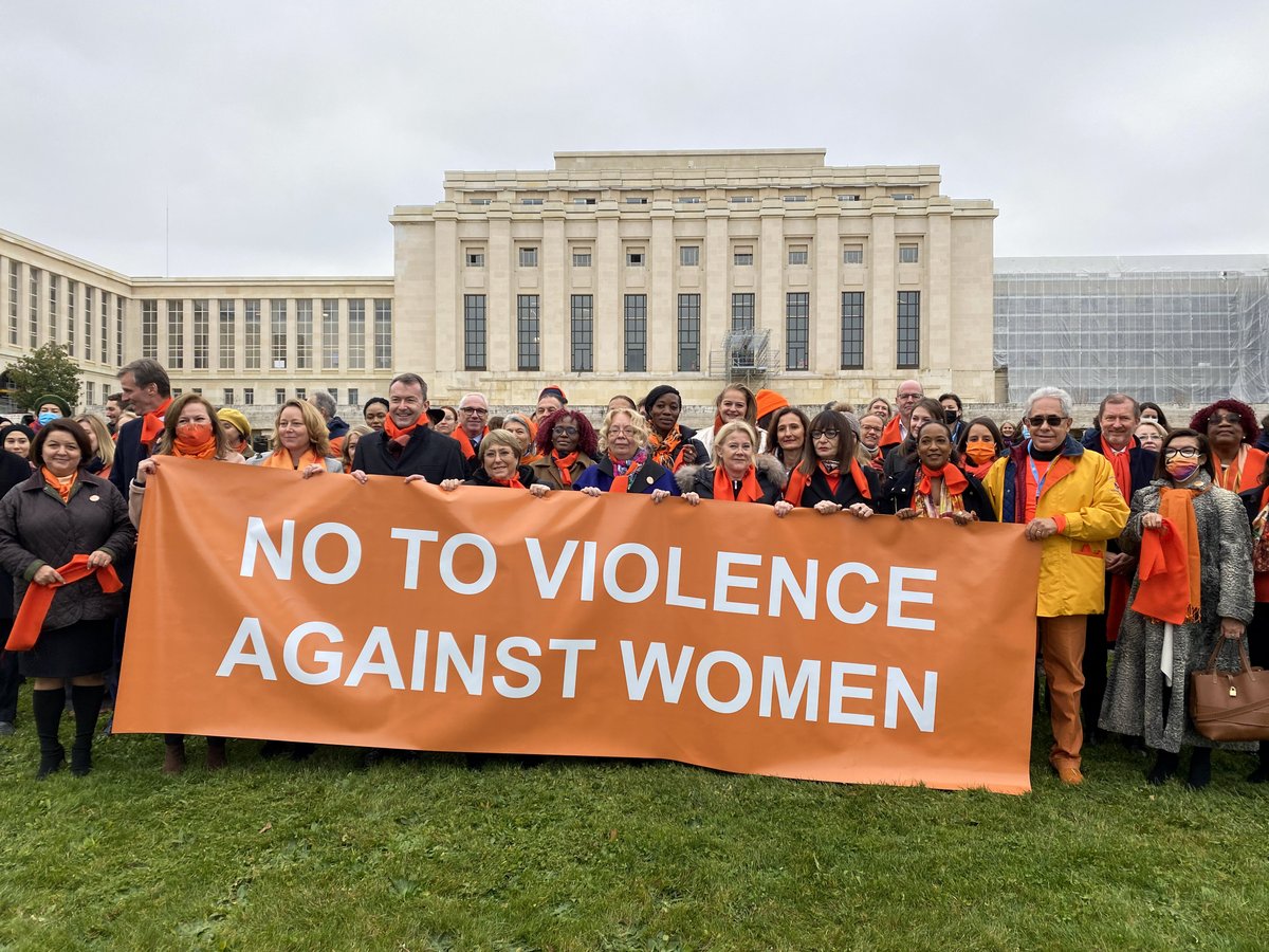 mbachelet's tweet photo. Today and every day, we must speak up to #EndViolence against women and girls everywhere. I call on everyone to join the #16days of activism and to show solidarity with survivors of gender-based violence around the world. https://t.co/dFOhysQ1fj