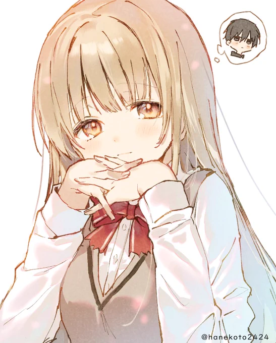 好きな人の事を考えてる時の表情 