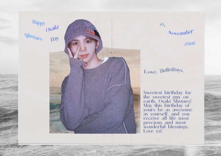 keamyohan's tweet photo. @TheBleuDays @sjhotaro ✧・ﾟ｡🍓🍒🍎🍉🍑🍊🍋🍈🍏🍐🥝🍇┇ ↷

ㅤㅤㅤㅤ-ˏˋ ✧ Happiest birthday, dearest @sjhotaro. Birthdays only come for once a year so we hope that this year would be just as great as the ones before! Have a blast, Shotaro. 🤍 https://t.co/sTPOzrZy85