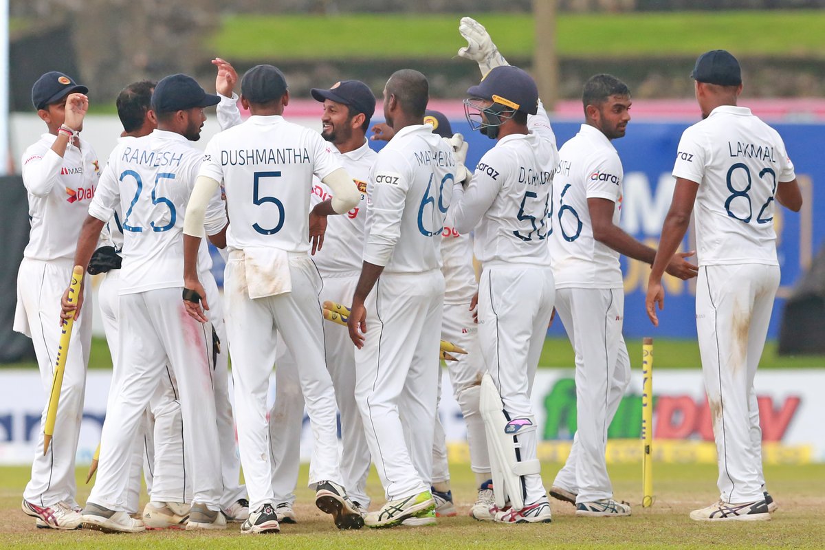 Congratulations <a href="/iamdimuth/">Dimuth Karunarathna 🇱🇰</a> and the team.

Continue the good work.