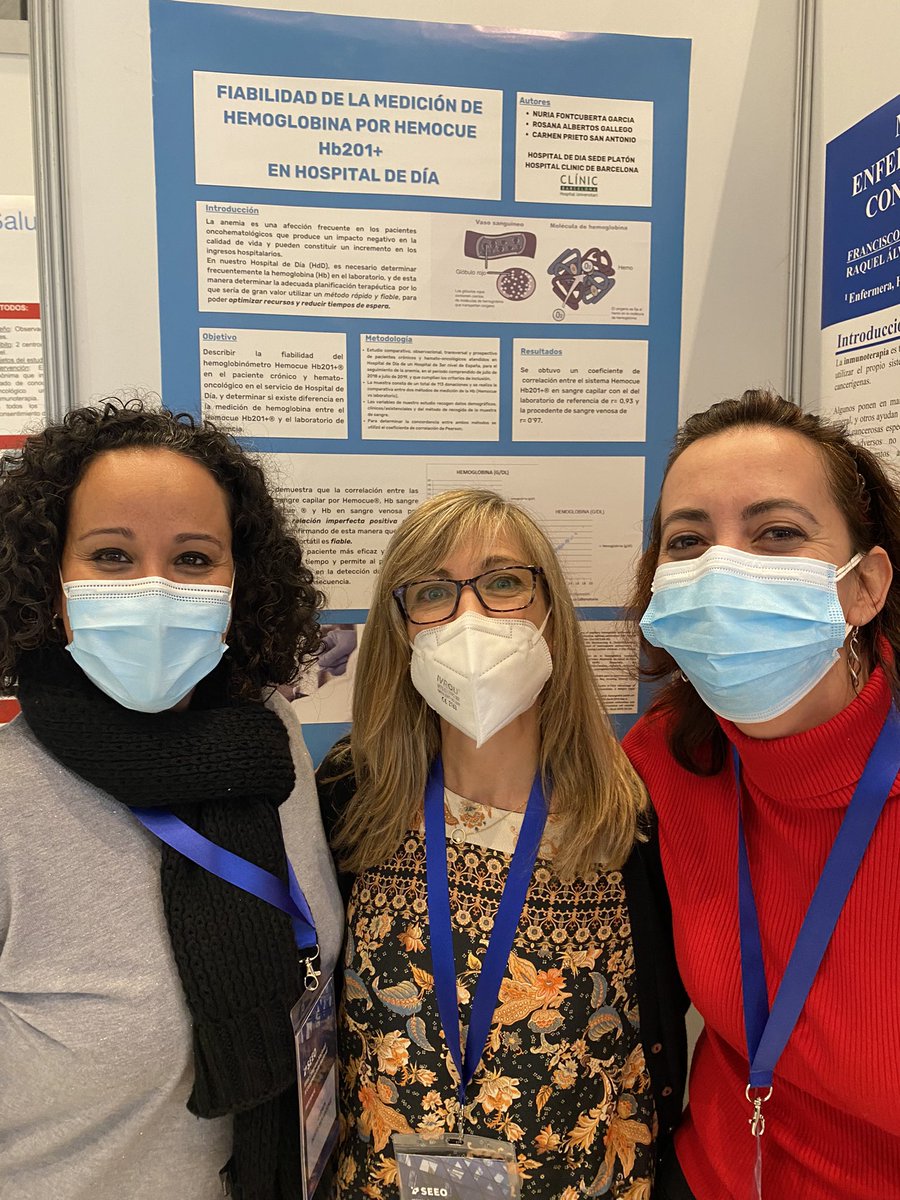 Fiabilidad de la medición del hematocrito con hemocue proyectode las enfermeras de hospital de dia <a href="/hospitalclinic/">Hospital Clínic</a> <a href="/hematoclinicbcn/">Hematologia Hospital Clínic Barcelona</a> sede Platón <a href="/_SEEO_/">Enfermería Oncológica</a>