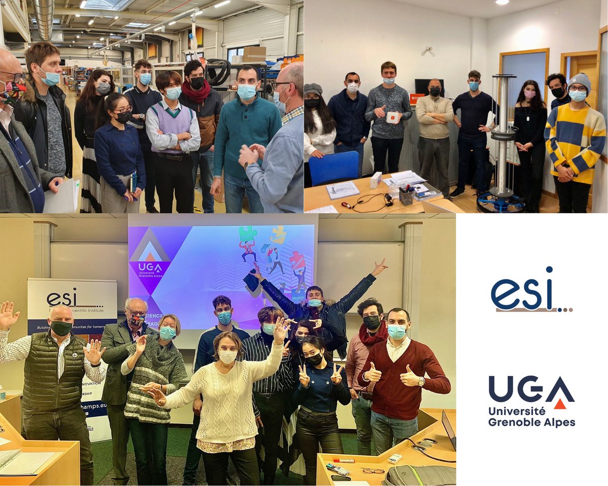 ESIArchamps's tweet photo. This week we welcome the students of the Master in Science Trading at UFR de Chimie et de Biologie OF @UGA for an extramural workshop at @ArchParc !
#FrenchGenevaCampus #Grandforma https://t.co/LXSLJESa7z