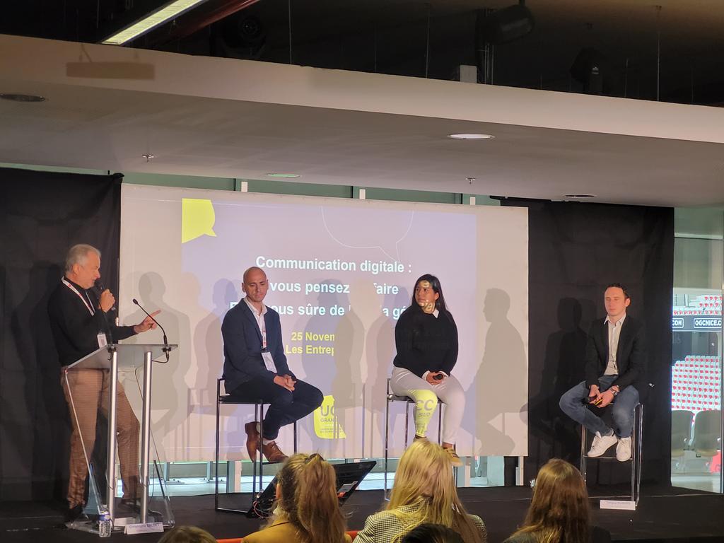 #Entrep21   Conférence sur la Communication digitale " Vous pensez en faire, mais êtes-vous sûr de bien la gérer ? "📶

"La communication digitale est un vrai métier, elle nécessite des compétences et de la stratégie "

<a href="/UCCGRANDSUD/">UCC GRAND SUD</a> <a href="/bhncom/">bhn com</a> <a href="/doingenia/">Agence SEO Do Ingenia</a> <a href="/agencenocta/">Agence NOCTA</a>