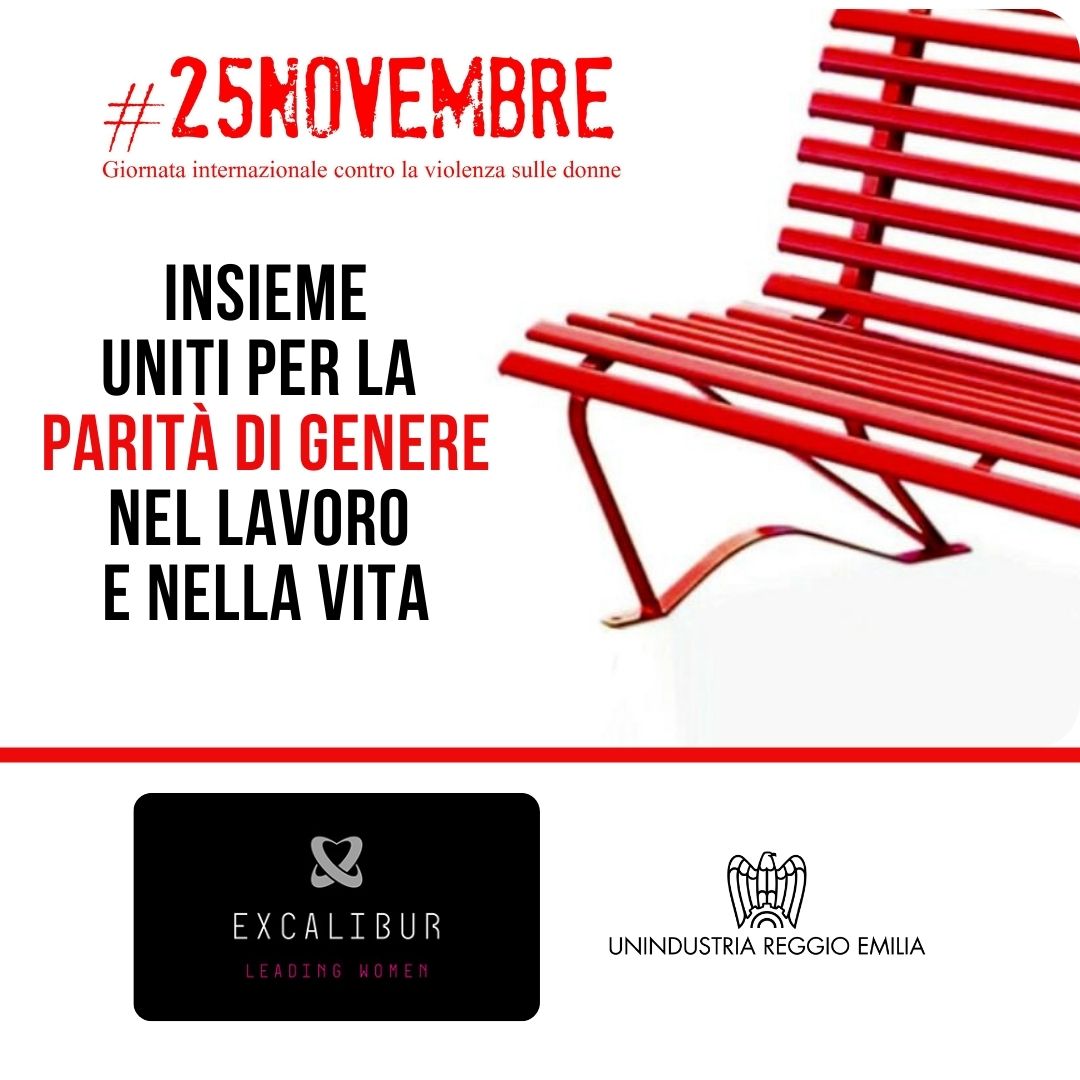 #25novembre
#giornatanazionalecontrolalaviolenzasulledonne
#paritàdigenere
<a href="/UnindustriaRE/">Unindustria Reggio Emilia</a> 
#Excalibur #leadingwomen
