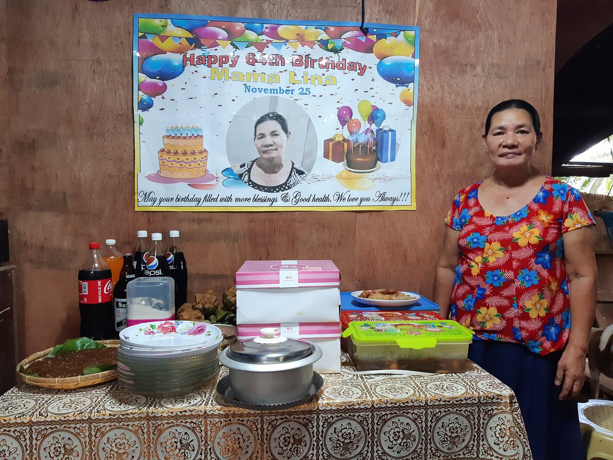 allanes_80's tweet photo. Happy 64th birthday to our amazing mother and nanay Catalina Deligos Naduma Escabusa. You are the best and we love you so much. 😍 Thank you for everything.. 🙏 God bless you always.. 🌷
#HappyBirthday https://t.co/CyWSbcpyUk