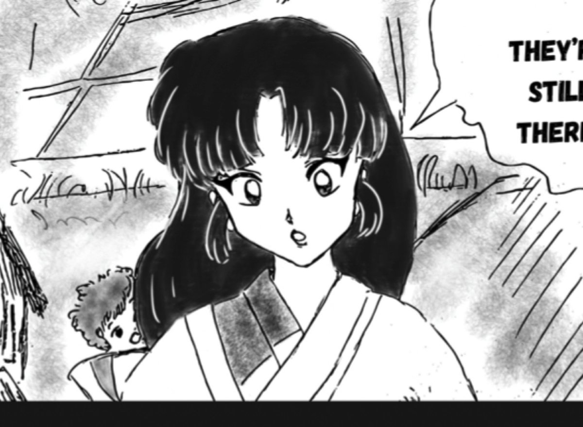 Concerned Sangos😧
#犬夜叉 #HanyouNoYashaHime #yashahimemanga #Inuyasha