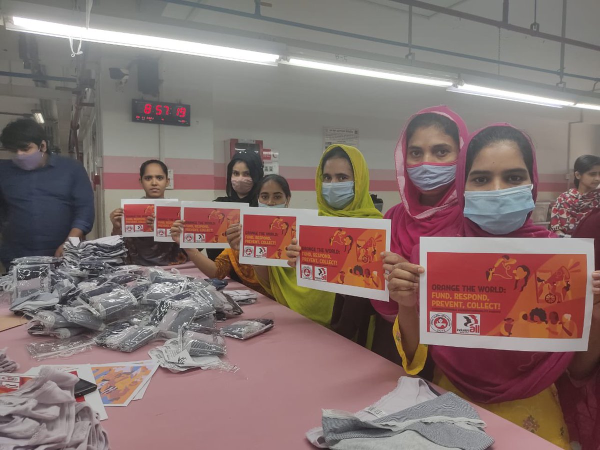 NazmaAkter73's tweet photo. The #16days campaign starts today, raising awareness of violence against women; the most prevalent form of human rights violation.Rape &amp; sexual assault have risen throughout pandemic.Laws protecting women at home &amp; at work must be better upheld.#16DaysofActivism @IndustriALL_GU https://t.co/OpZQwOSEyL