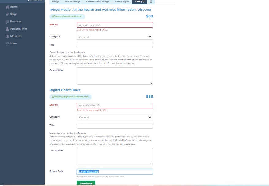 getreviewed_org's tweet image. Hurry Up! 15% off with BlackFridalDeal Promo Code at getreviewed.org 
#BlackFriday #Marketing #productreviews #getreviewed #sponsoredposts #LinkBuilding