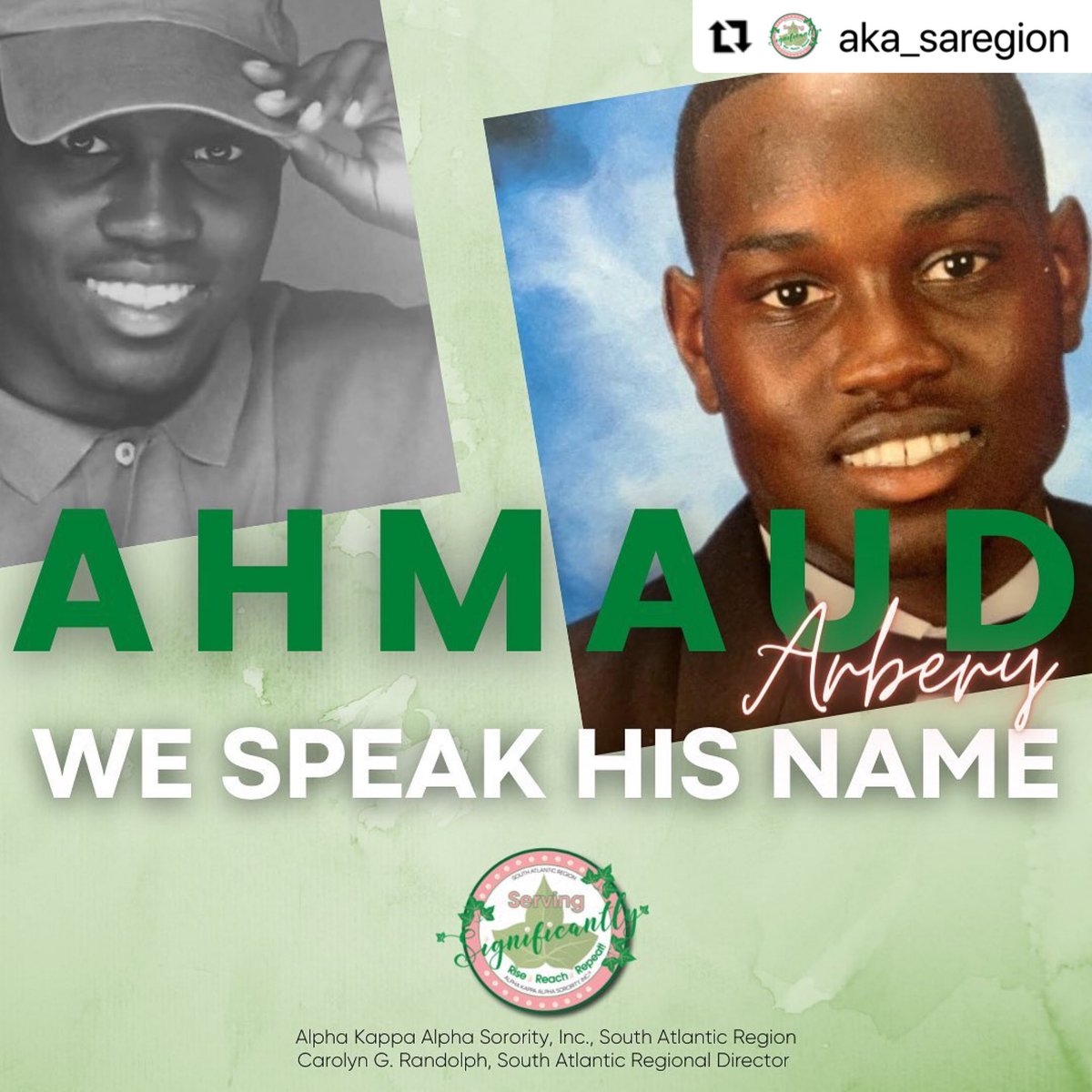 PiAlphaOmega85's tweet image. #Repost @aka_saregion with @make_repost
・・・
We shall never forget. #standingwithAhmaud #significantSA #SARegion