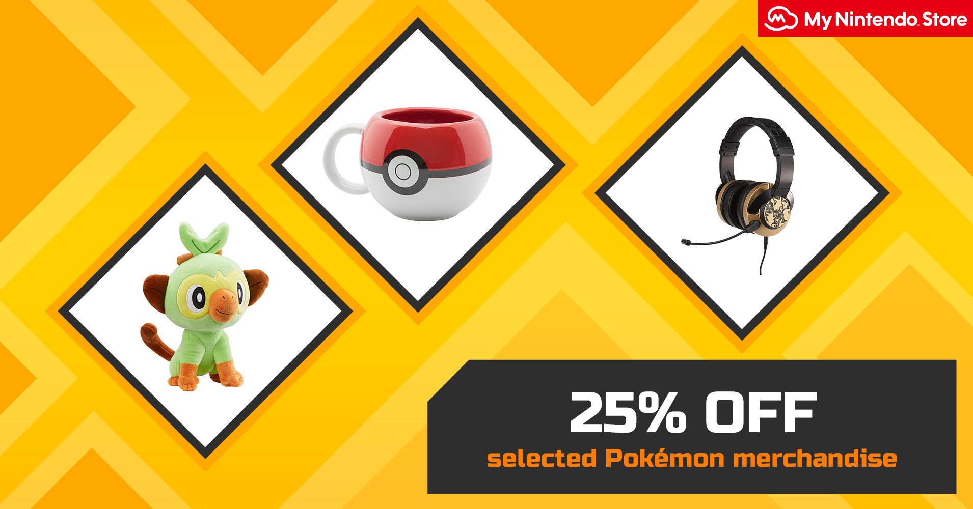 Nintendo Uk From Soft Toys And Mugs To Headphones And Accessories Shop The My Nintendo Store Black Friday Sale And Get 25 Off Selected Pokemon Merchandise T Co Wcemgnaukv Shop All