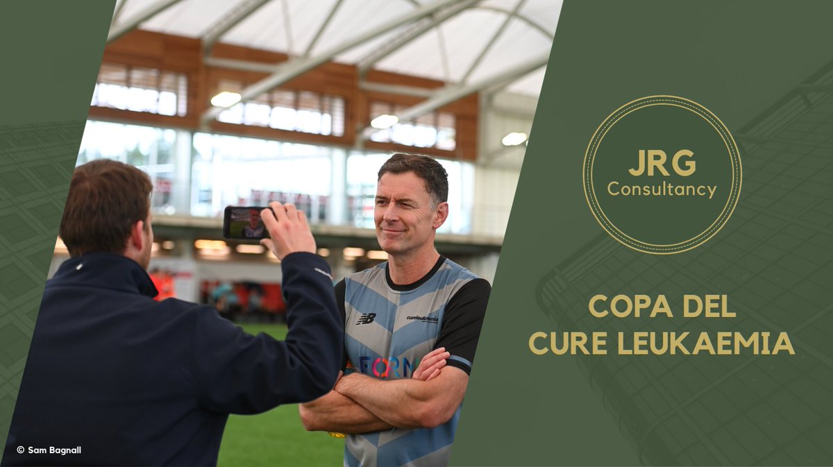 JRGconsultancy's tweet photo. 📰 BLOG POST 📰

Communications Director @Bobby_JRG writes about covering @CureLeukaemia's @CopaDelCL 6-a-side football tournament at St George's Park⚽️:

https://t.co/BD3xl6xRaG

#JRGconsultancy #Football #Consultancy #Blog #Video #SocialMedia #StGeorgesPark #ThursdayThoughts https://t.co/MbXlOovVOY