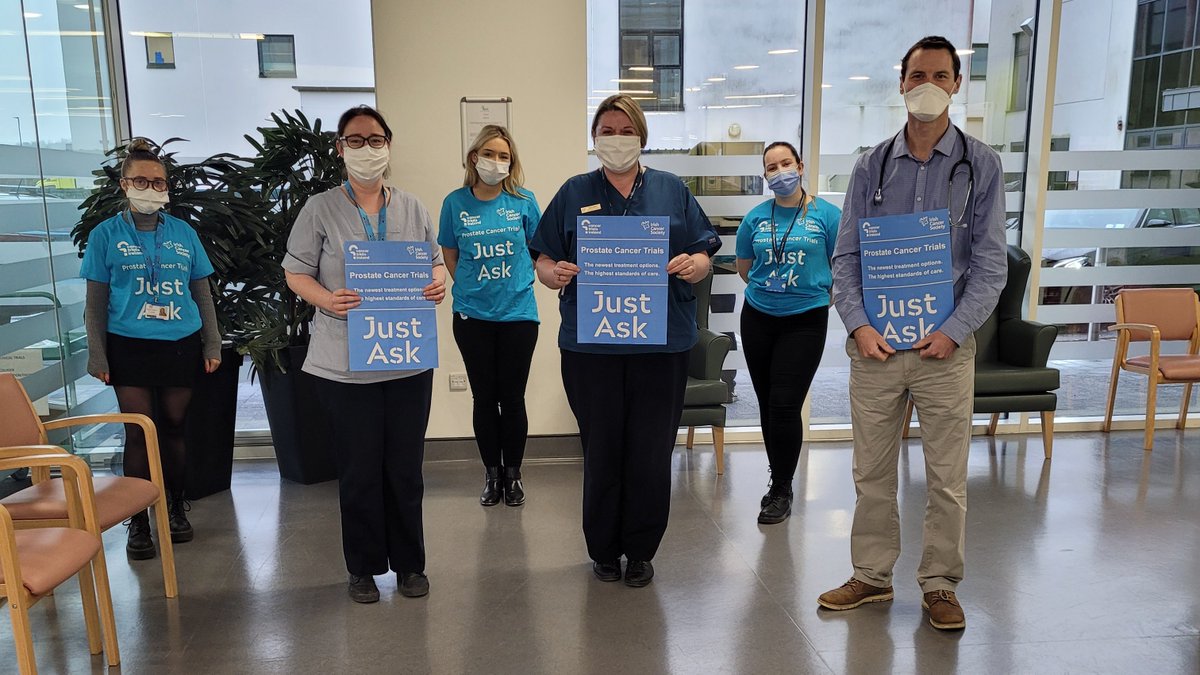 CancerTrialCork's tweet photo. This November we join @cancertrials_ie to mark #prostatecancerawarenessmonth and more specifically Prostate cancer #clinicaltrials ๐ฅณ
Follow our thread ๐ as we take you through some of the work we do at CTC for our #prostatecancer patients ๐ https://t.co/39S19ZlOCu